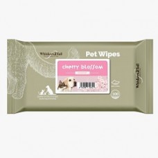 Whiskers2Tail Pet Wipes 100's Cherry Blossom (6 Packs)